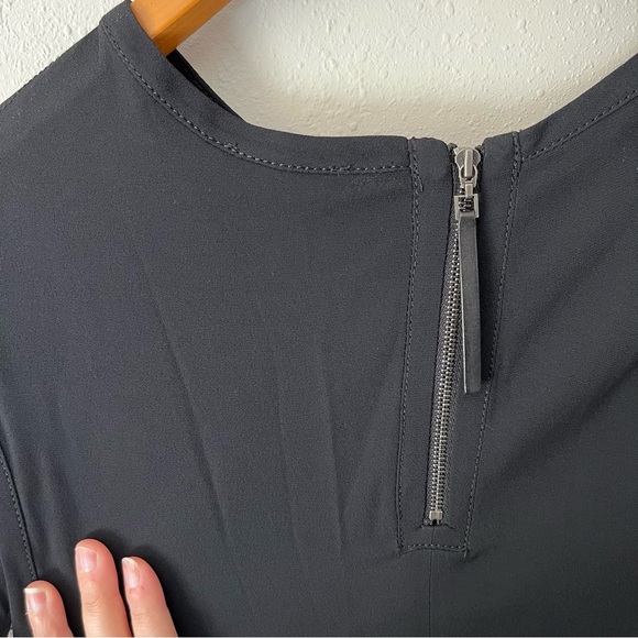 Helmut Lang Resid Print Satin Top Size Medium - Picture 10 of 11